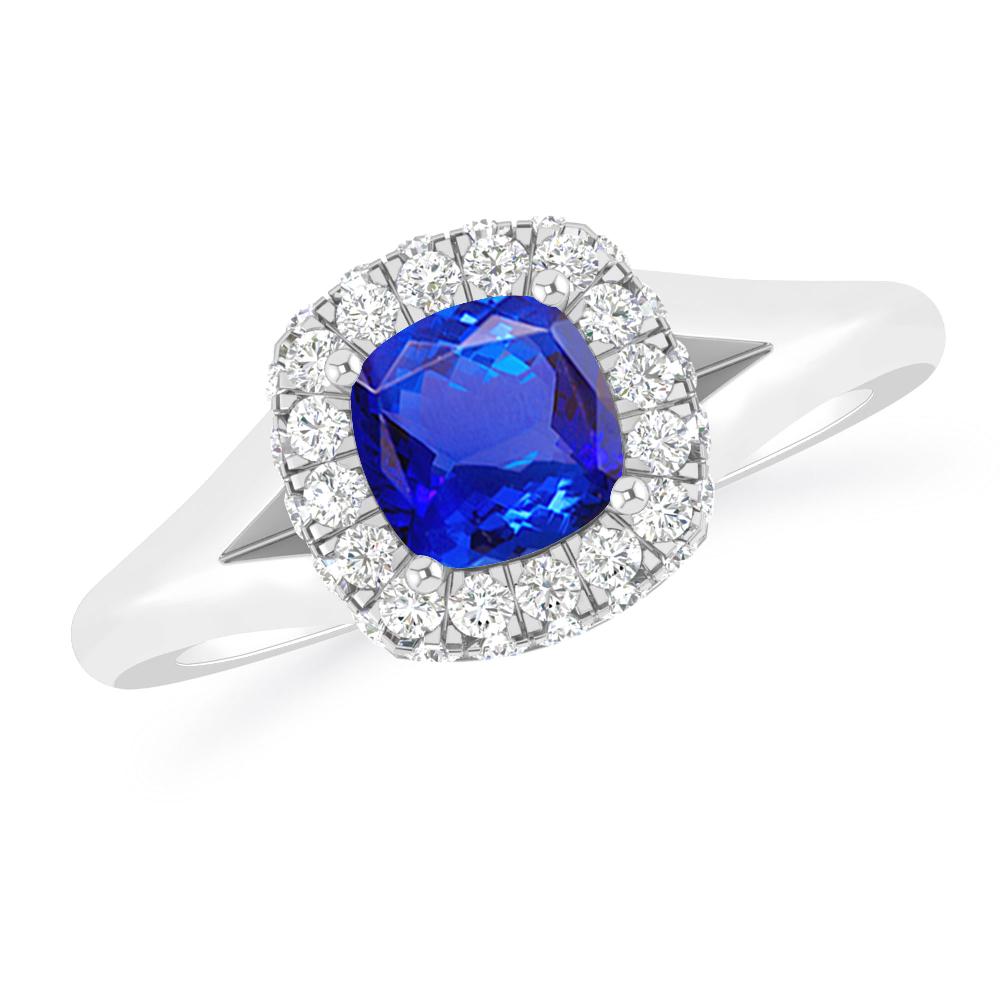 White Gold - Tanzanite