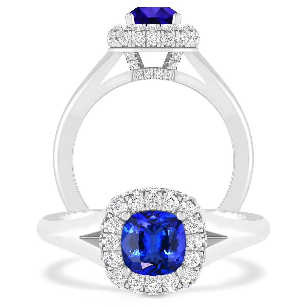 White Gold - Tanzanite