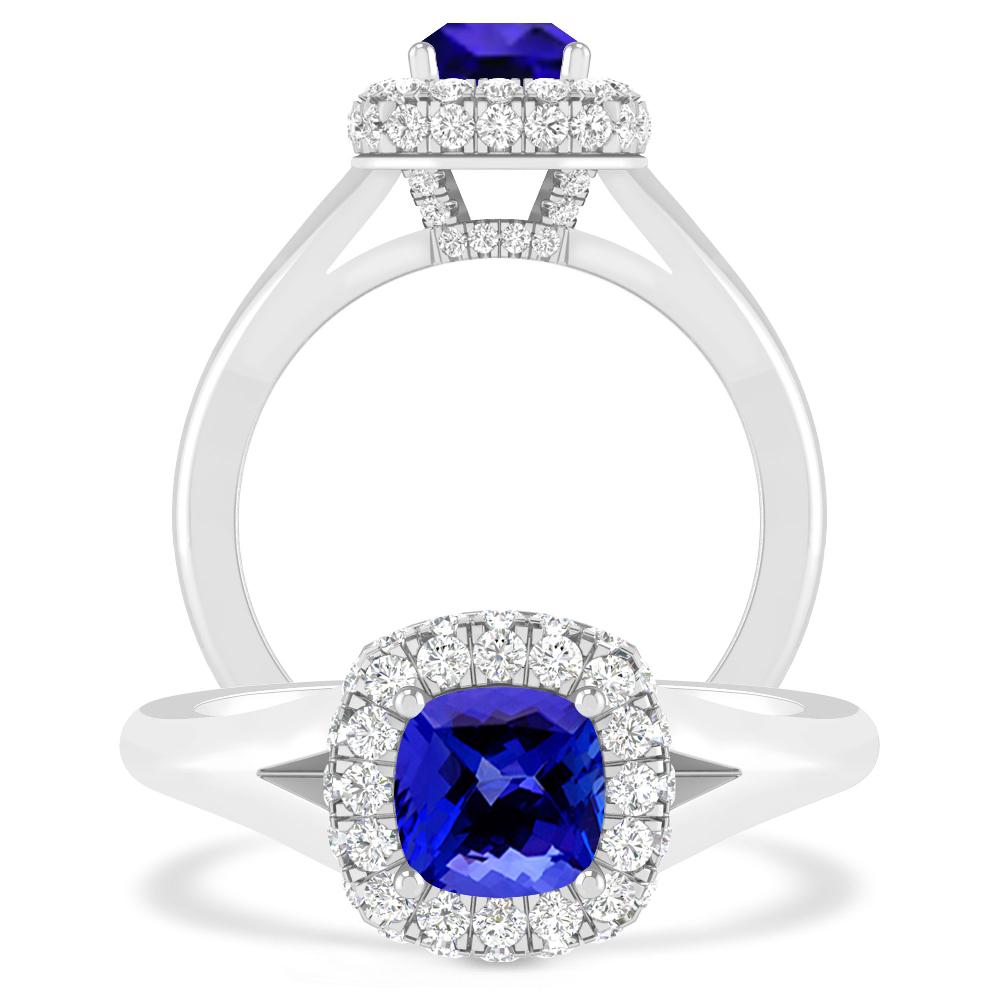 White Gold - Tanzanite