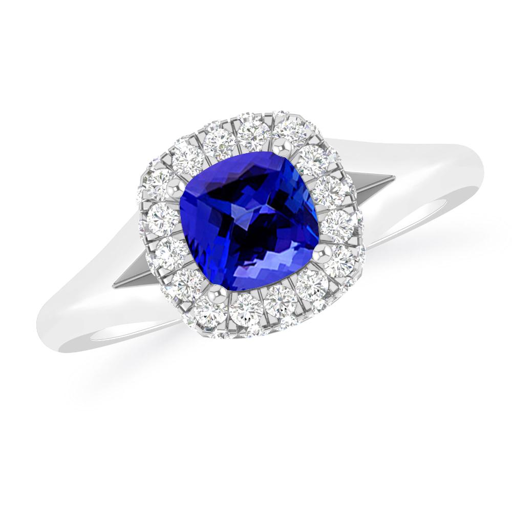 White Gold - Tanzanite