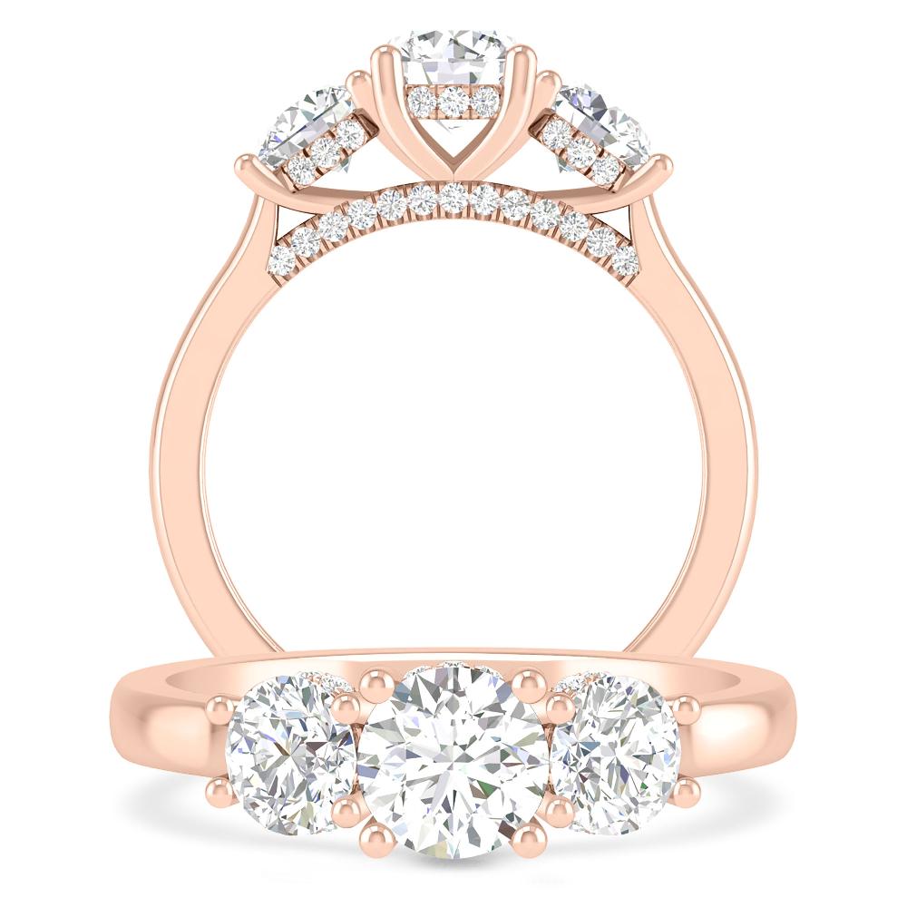 Rose Gold - Diamond