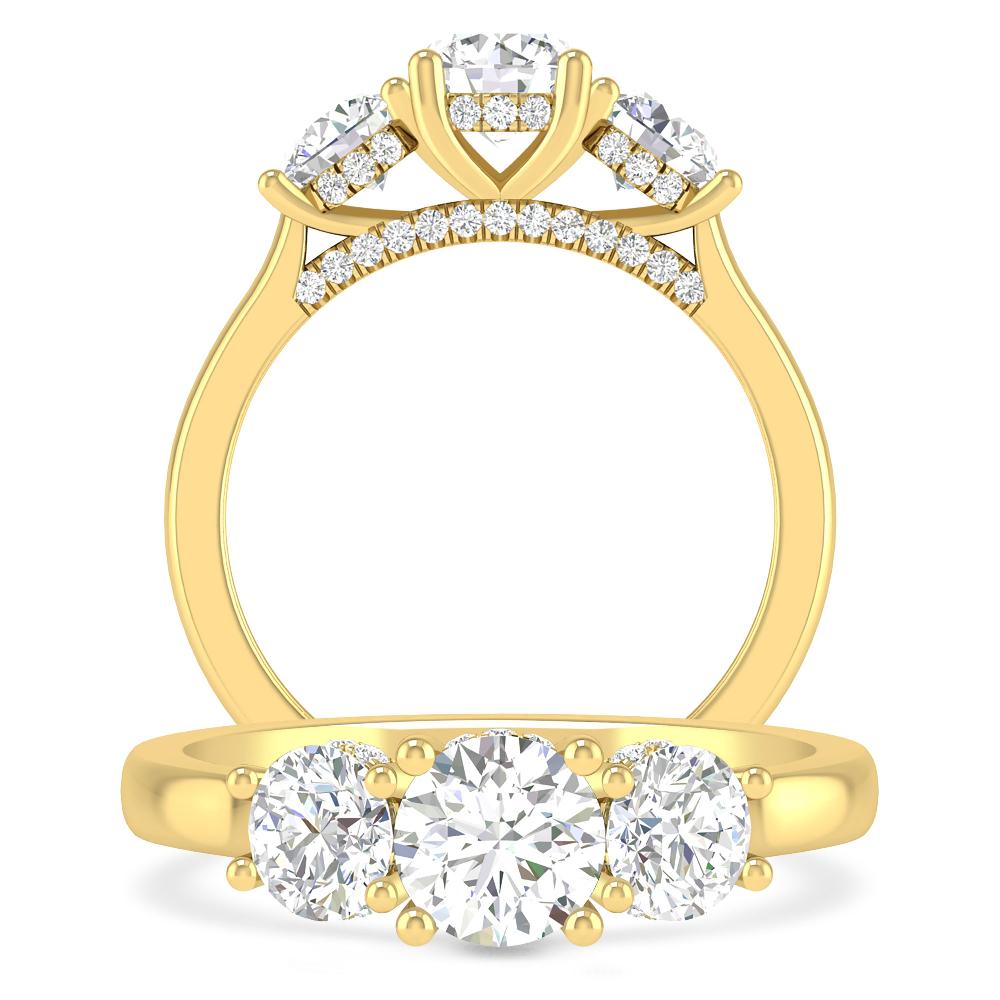 Yellow Gold - Diamond