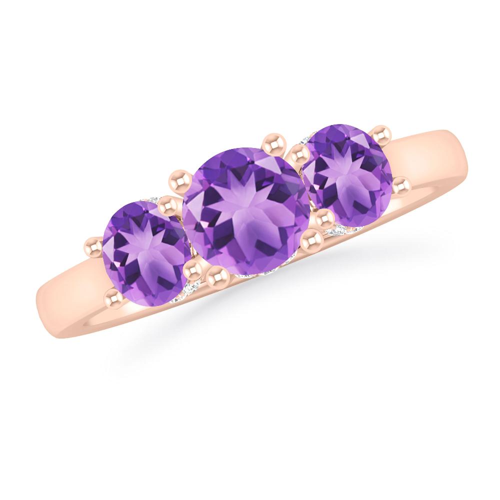 Rose Gold - Amethyst