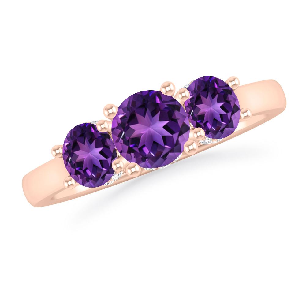 Rose Gold - Amethyst