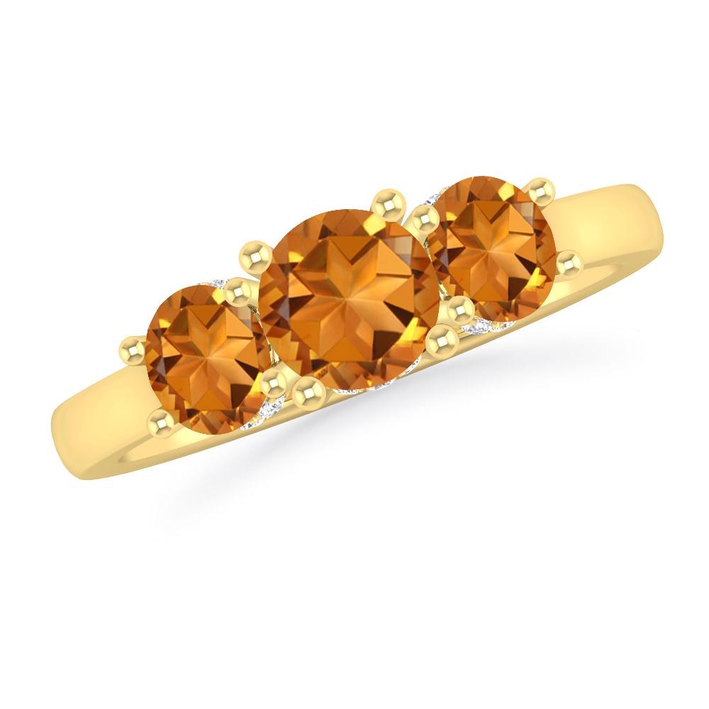 Yellow Gold - Citrine