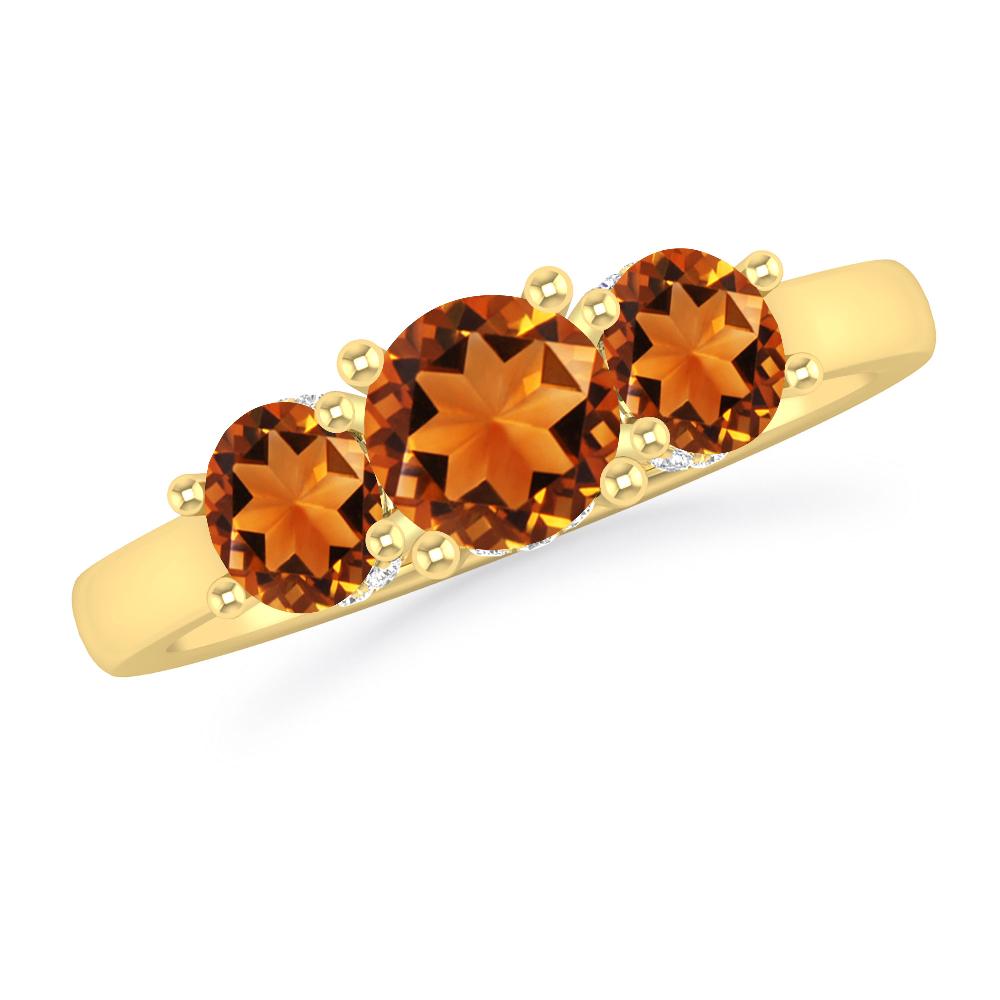 Yellow Gold - Citrine