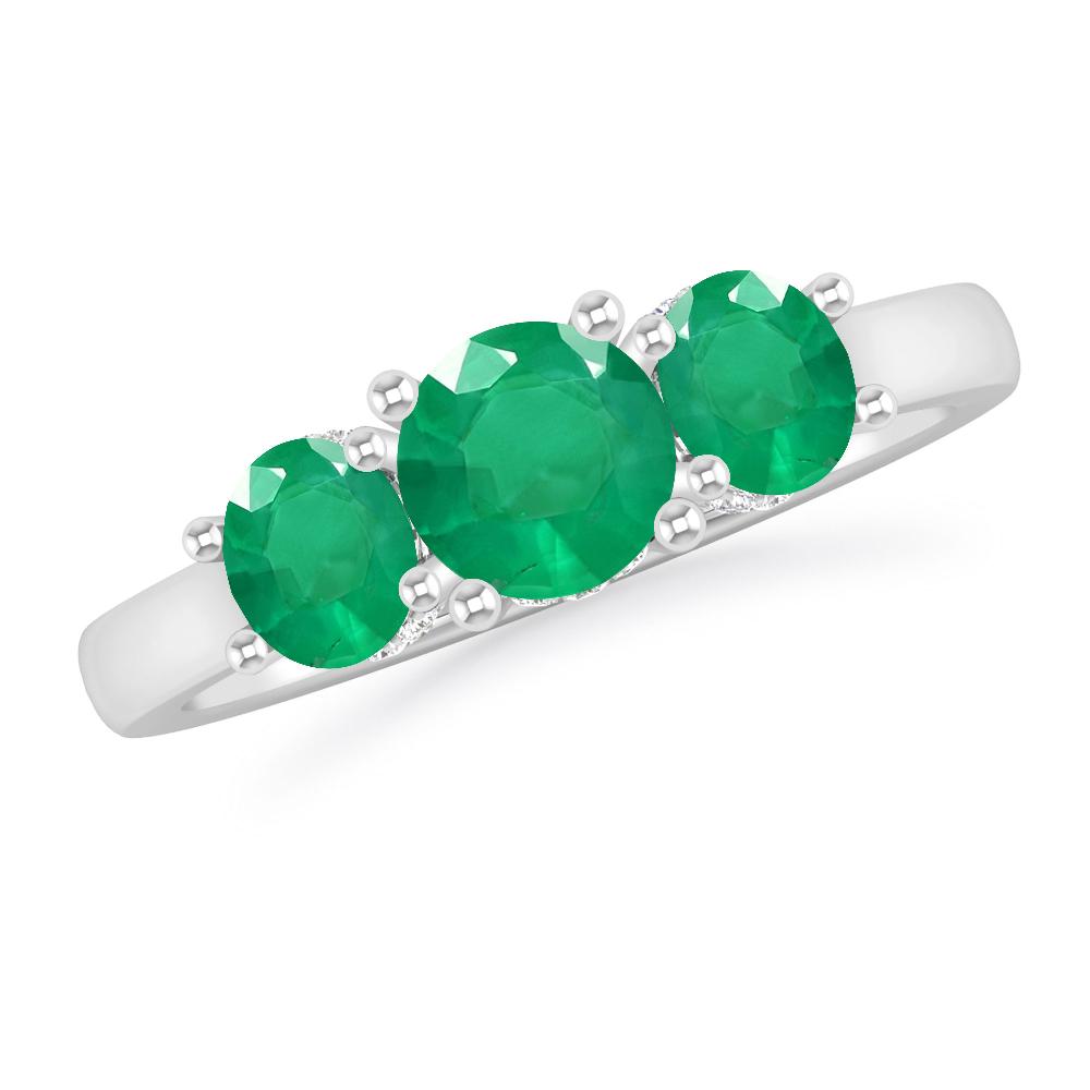 White Gold - Emerald