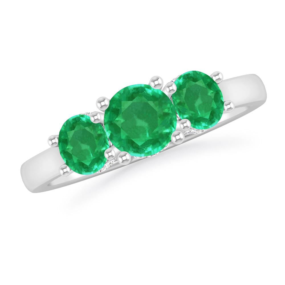 White Gold - Emerald