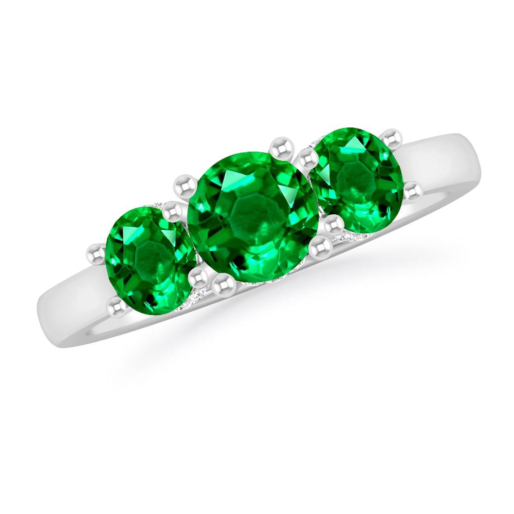 White Gold - Emerald