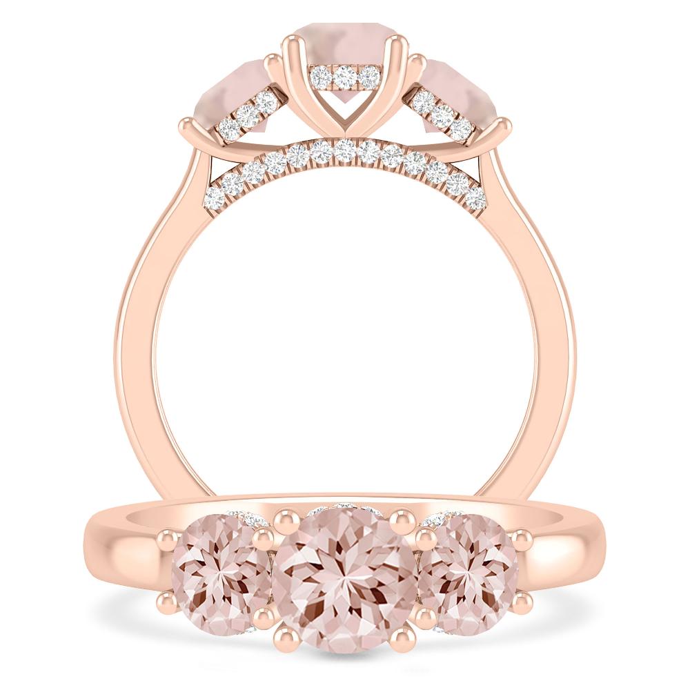 Rose Gold - Morganite