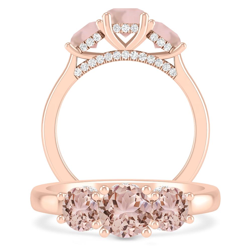 Rose Gold - Morganite