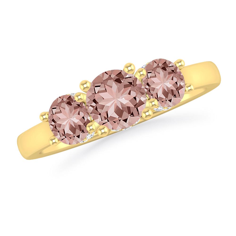 Yellow Gold - Morganite