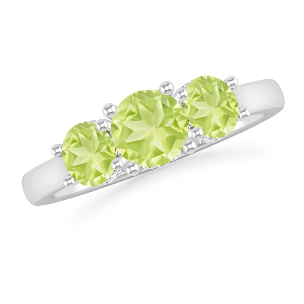 White Gold - Peridot