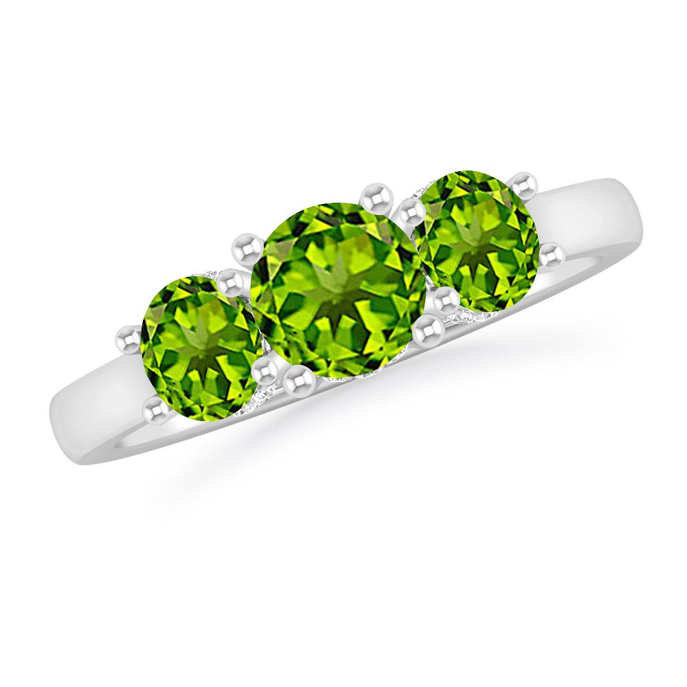 White Gold - Peridot