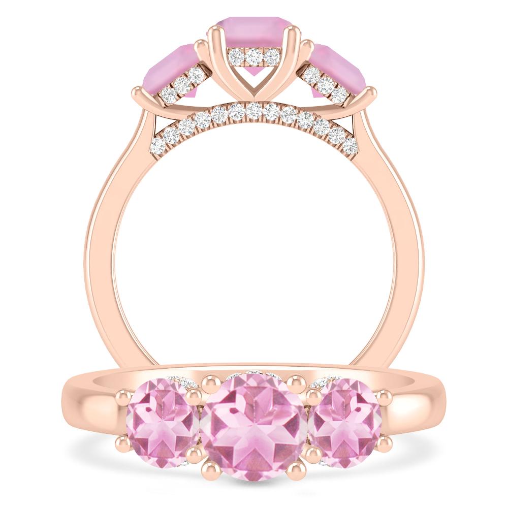 Rose Gold - Pink Tourmaline