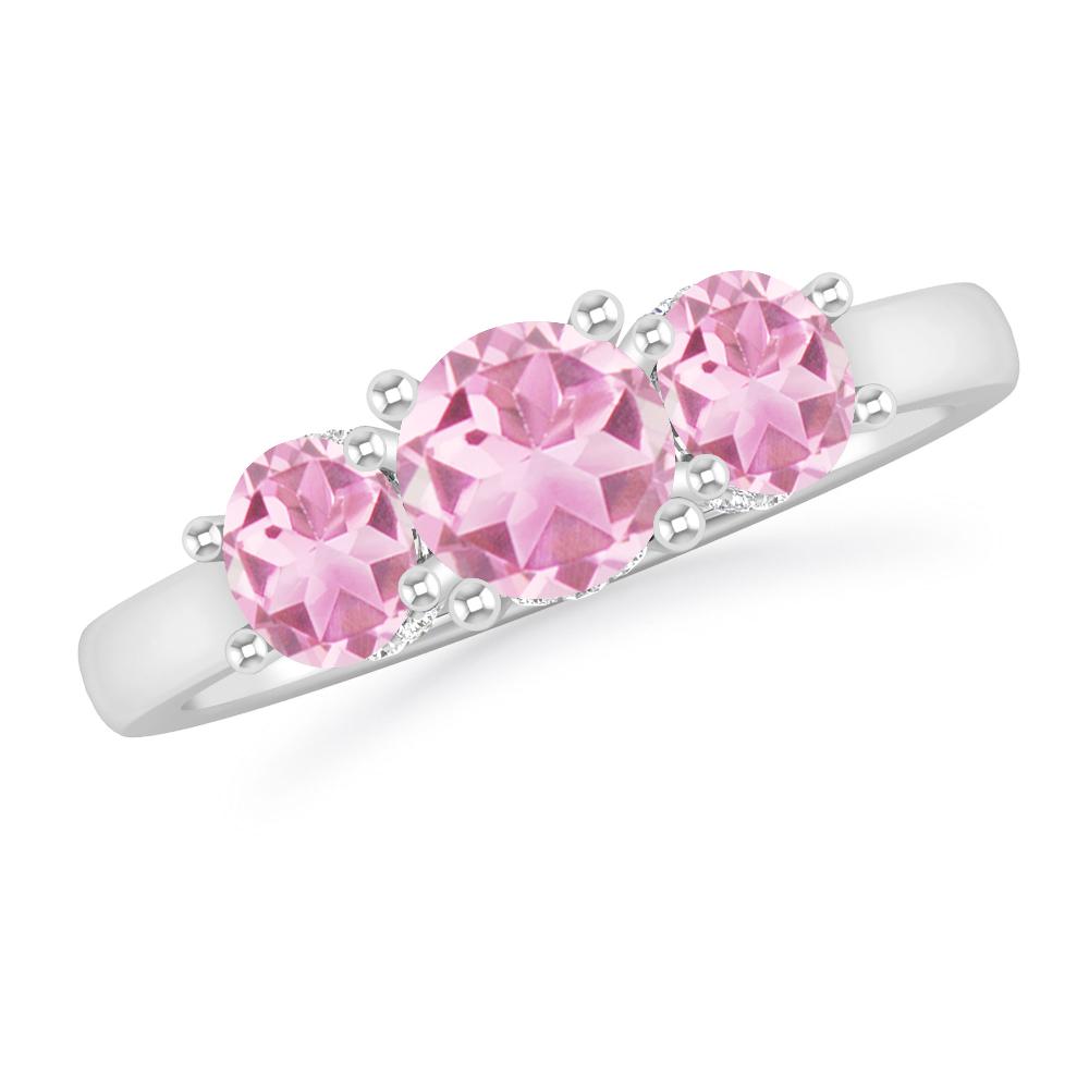 White Gold - Pink Tourmaline