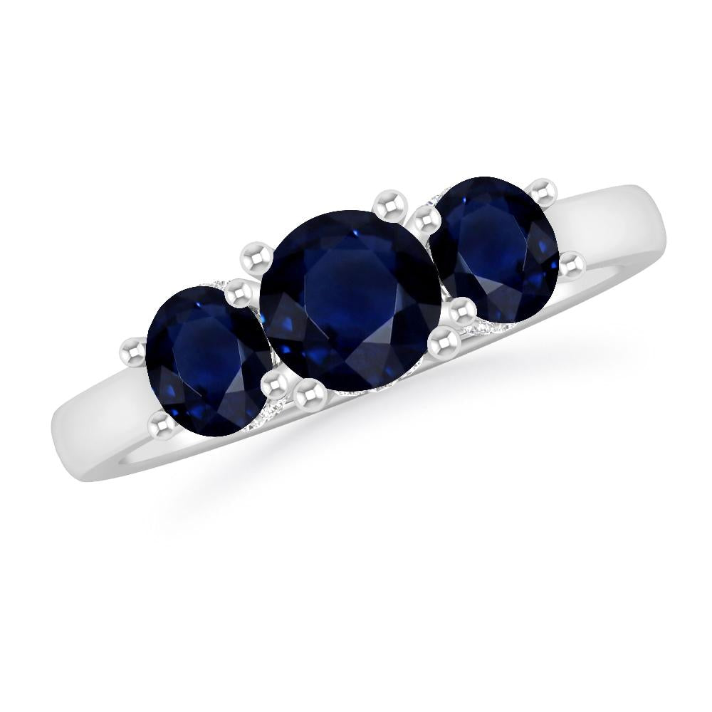 White Gold - Sapphire