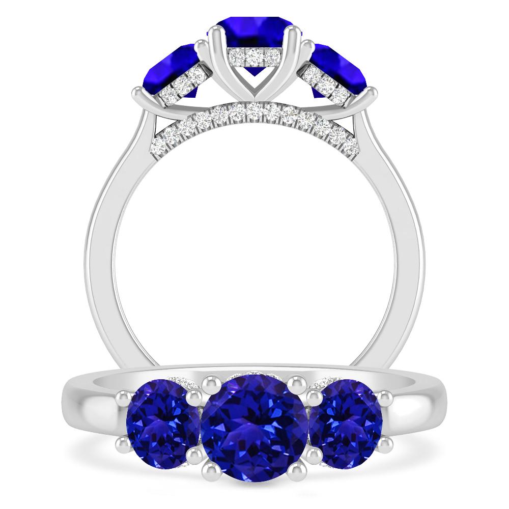 White Gold - Tanzanite