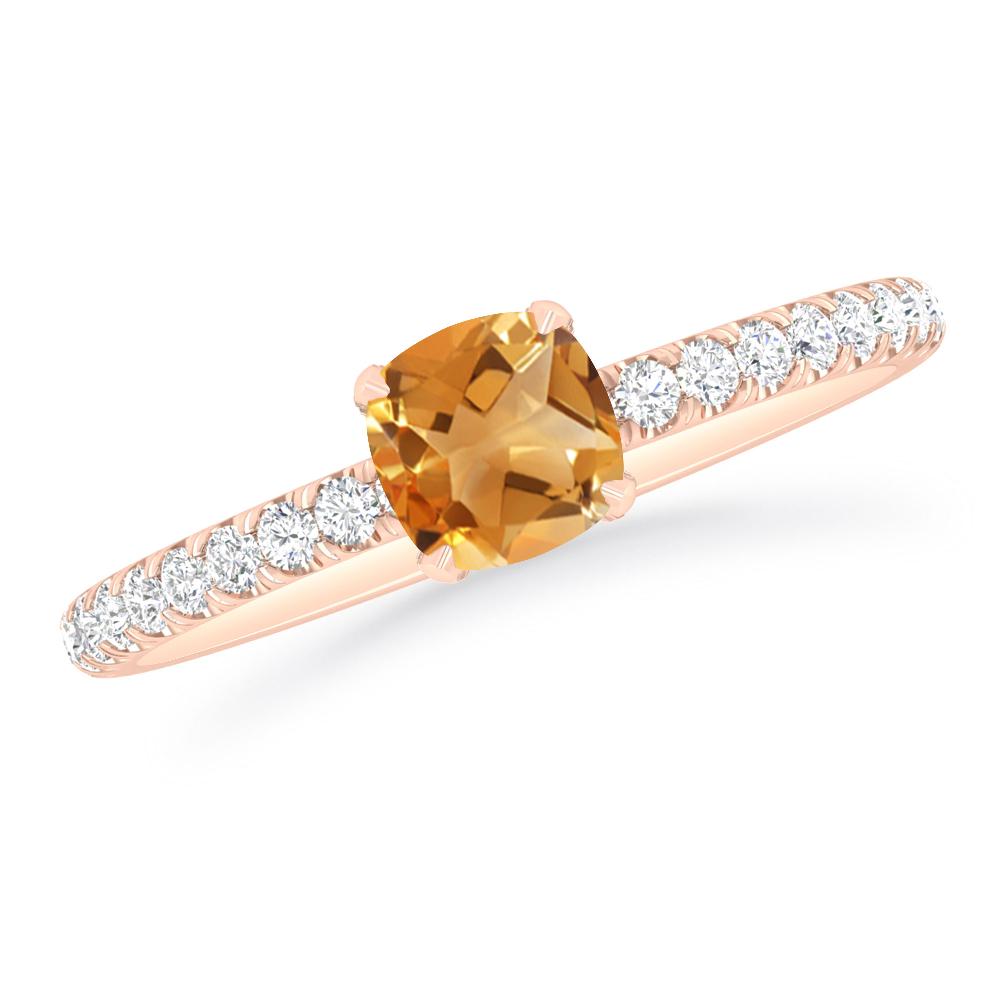 Rose Gold - Citrine