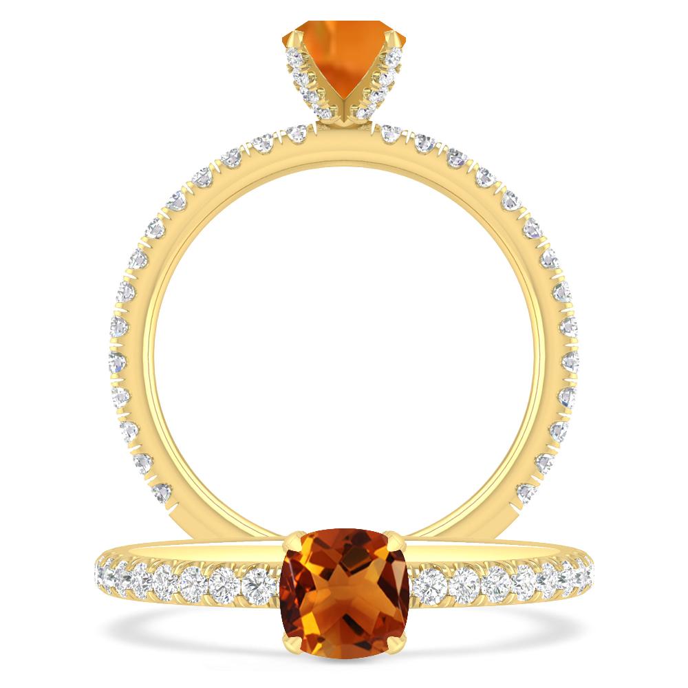 Yellow Gold - Citrine