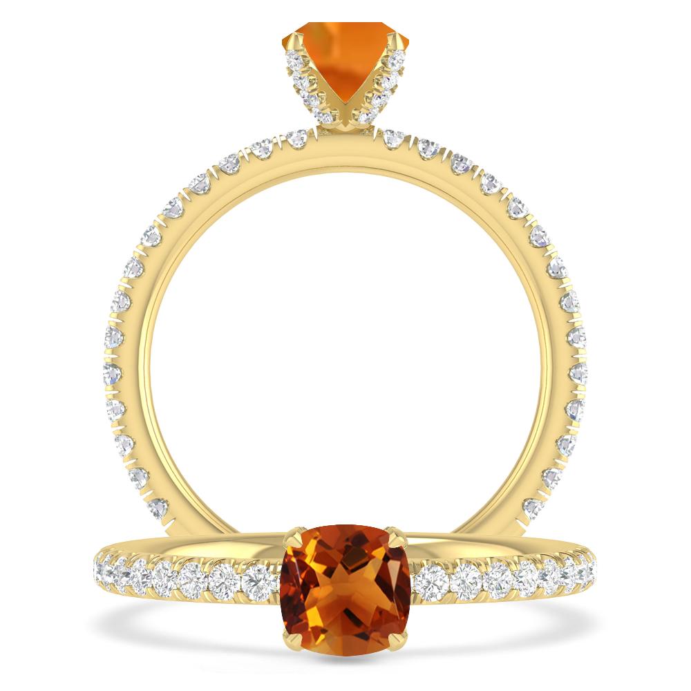 Yellow Gold - Citrine