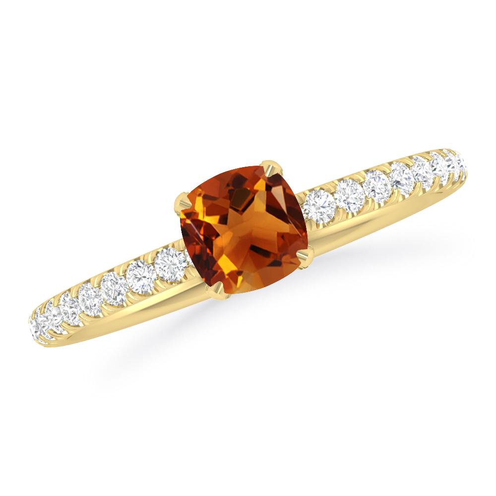 Yellow Gold - Citrine