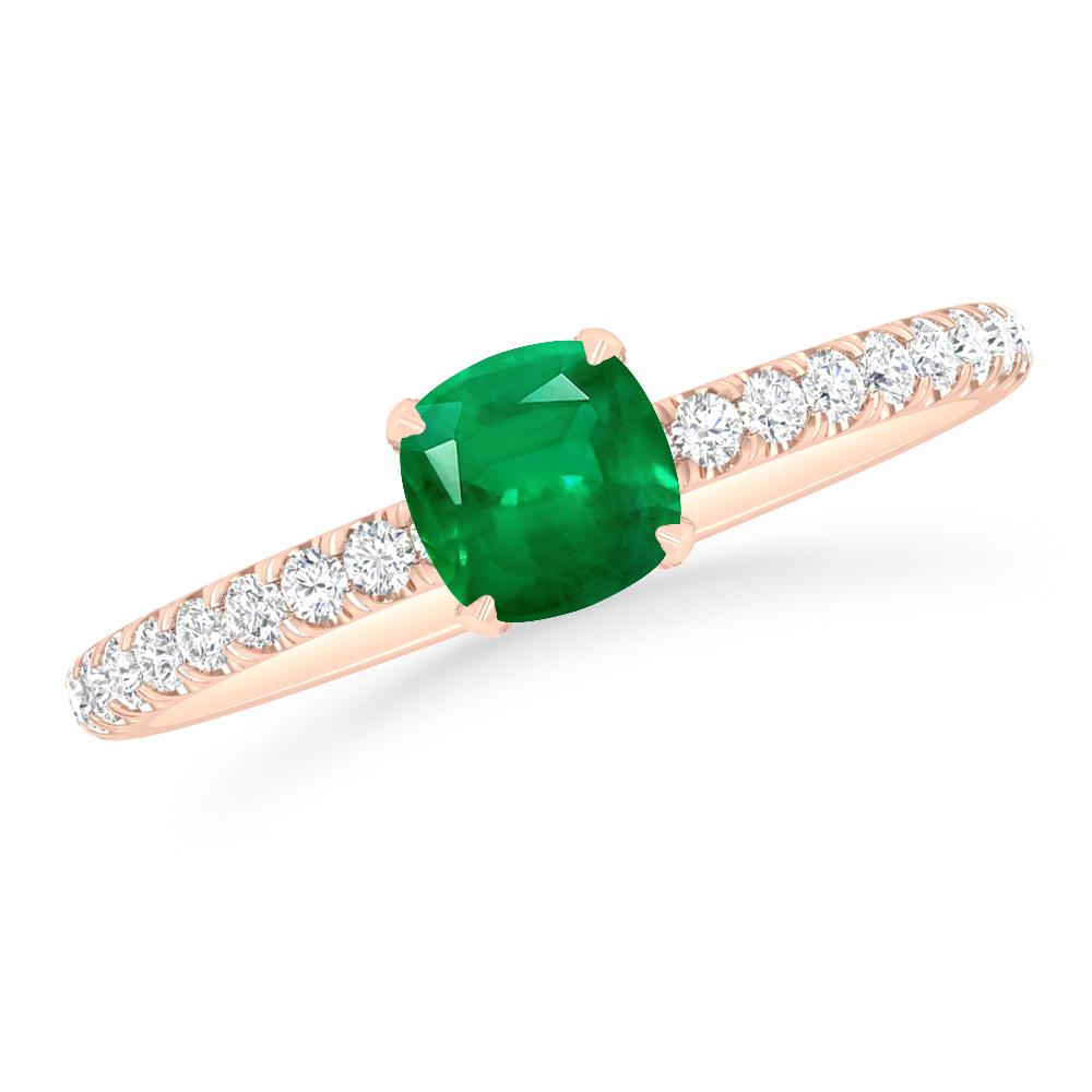 Rose Gold - Emerald