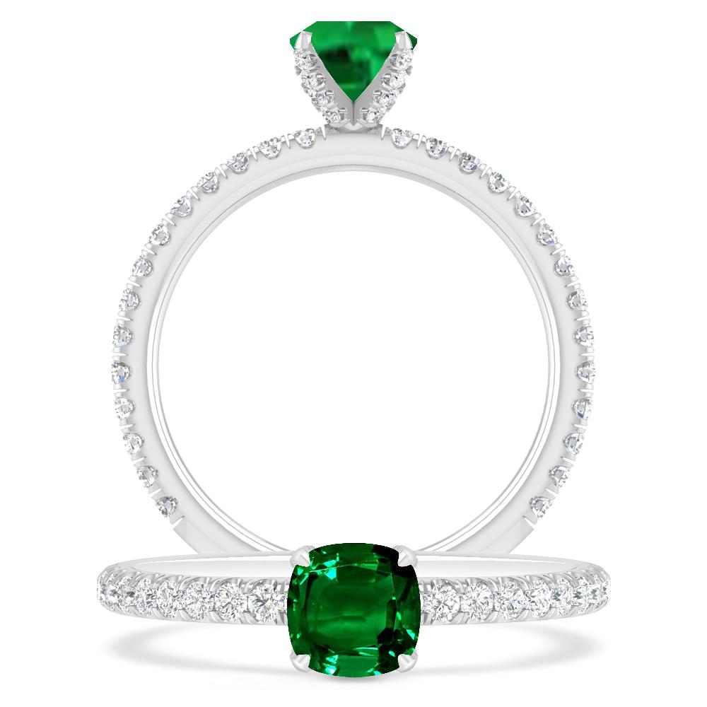 White Gold - Emerald