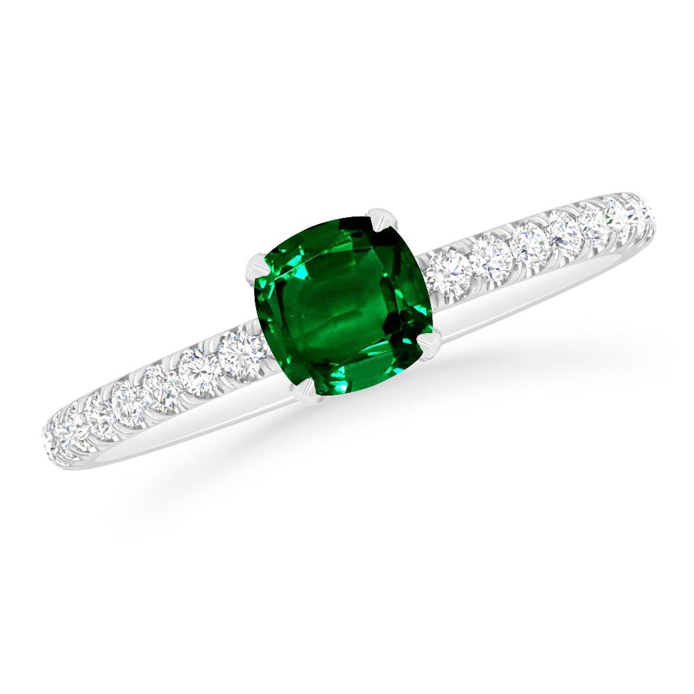 White Gold - Emerald