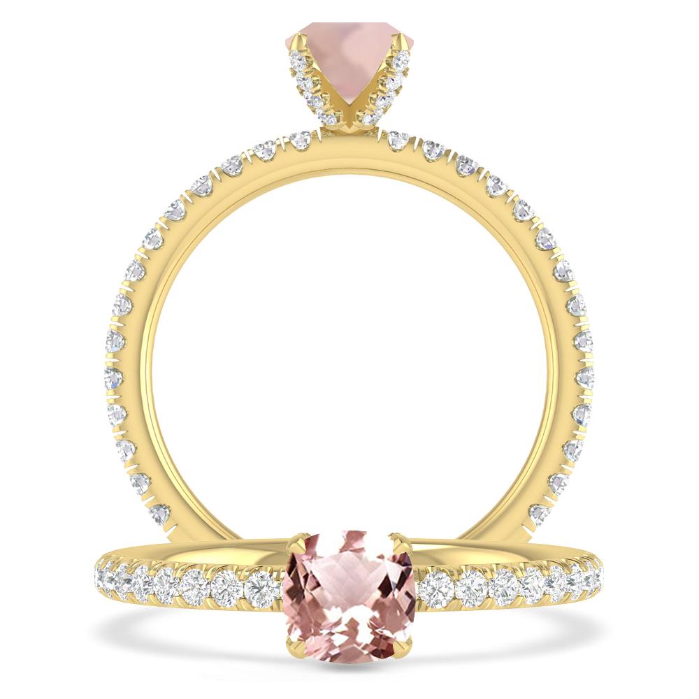 Yellow Gold - Morganite