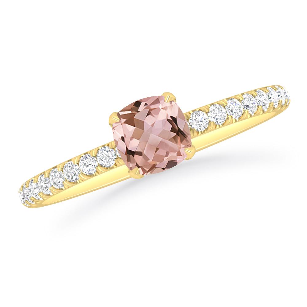 Yellow Gold - Morganite