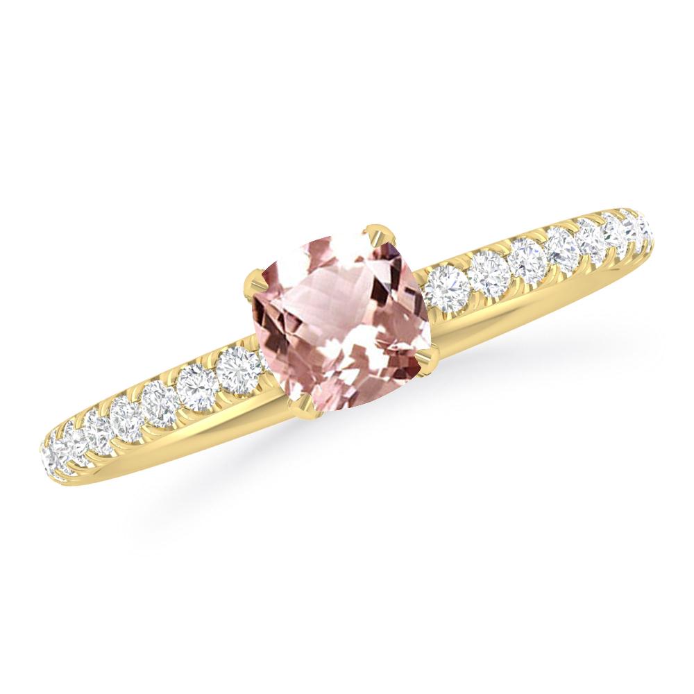 Yellow Gold - Morganite