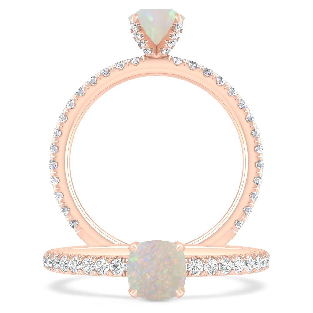 Rose Gold - Opal