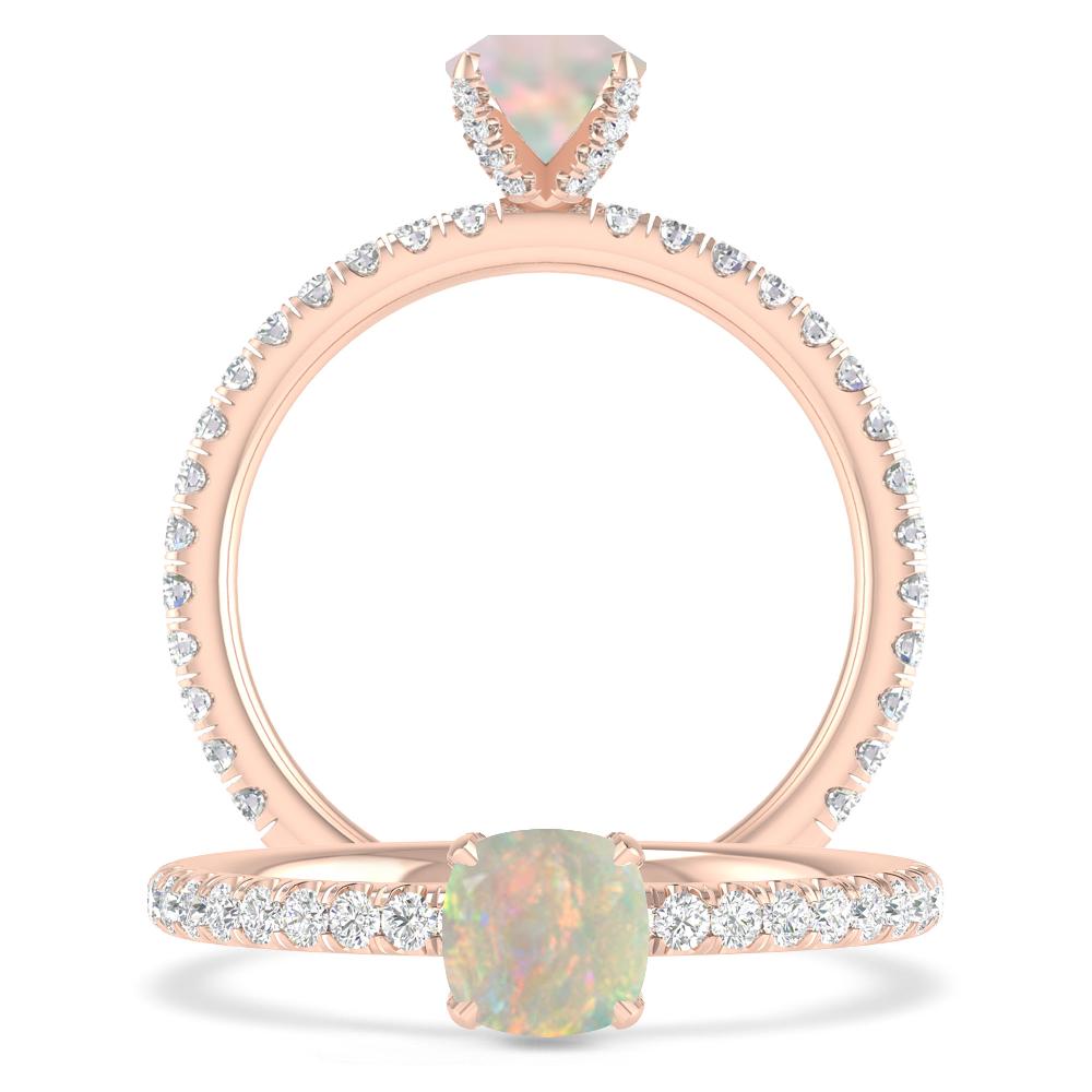 Rose Gold - Opal