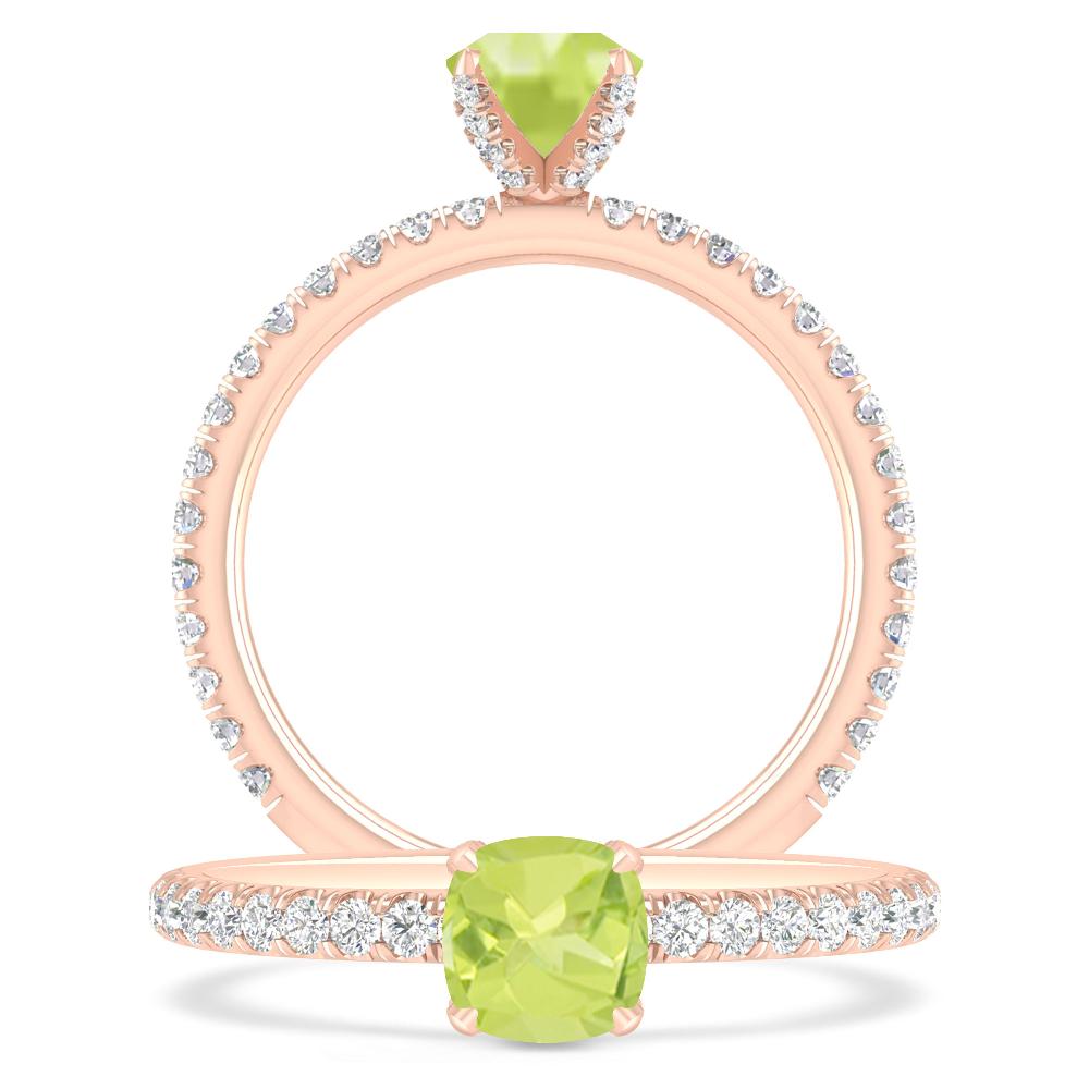 Rose Gold - Peridot