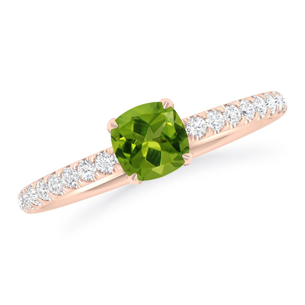 Rose Gold - Peridot