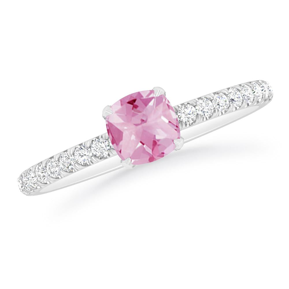 White Gold - Pink Tourmaline