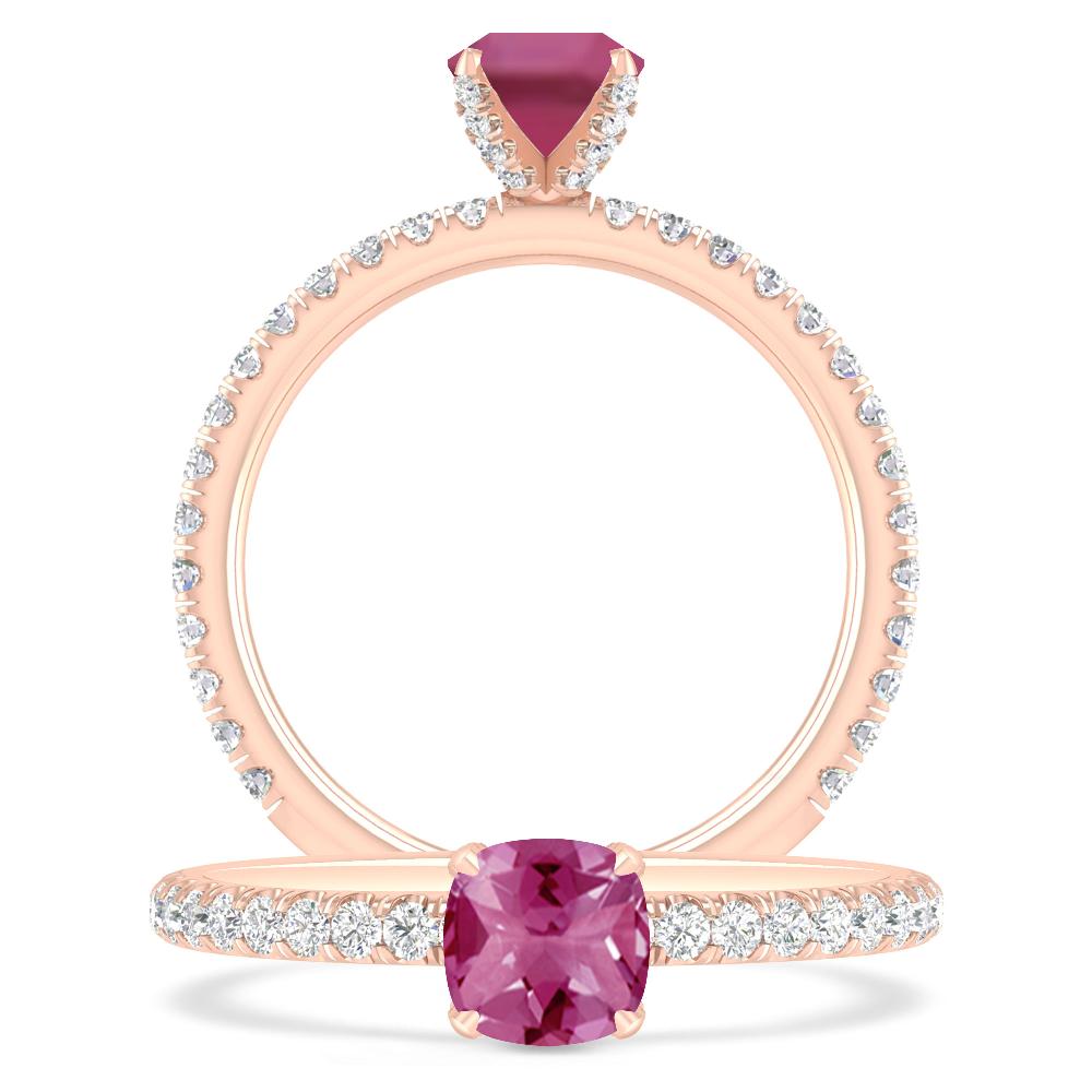 Rose Gold - Pink Tourmaline