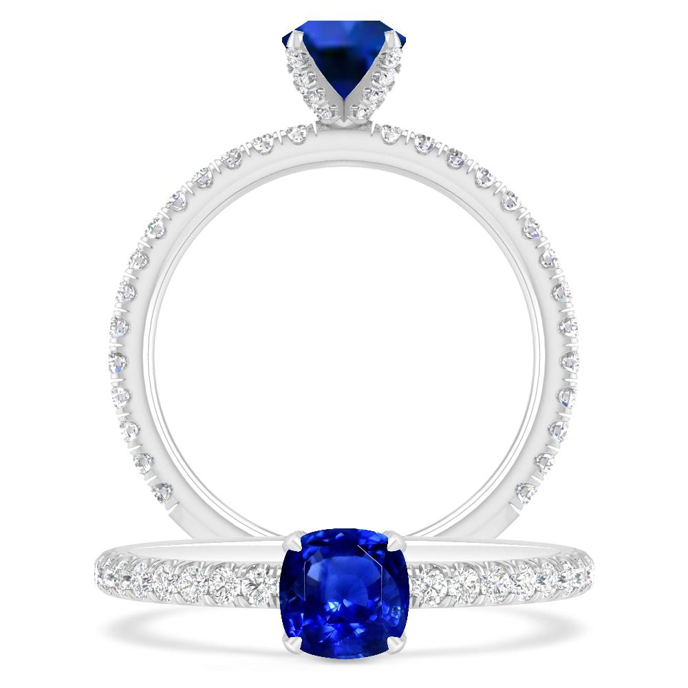 White Gold - Sapphire