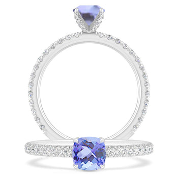 White Gold - Tanzanite