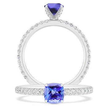 White Gold - Tanzanite