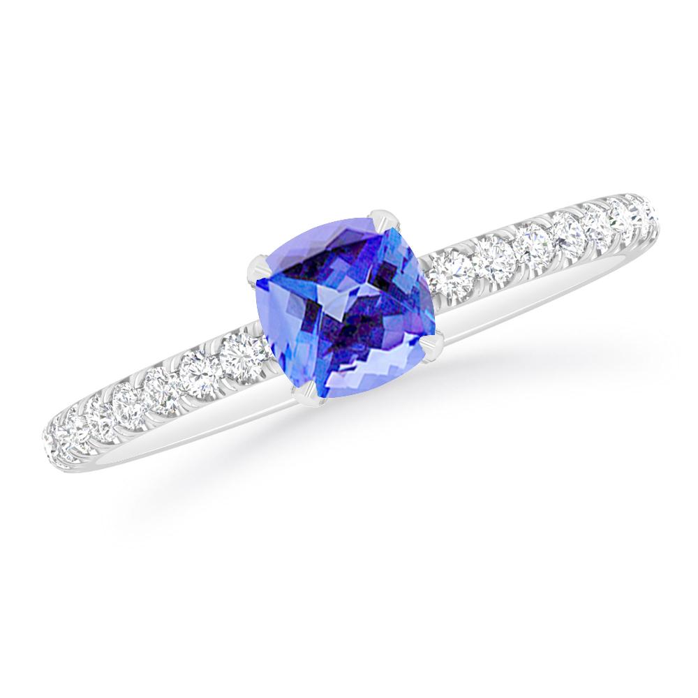 White Gold - Tanzanite