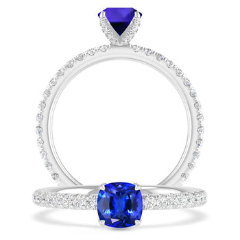 White Gold - Tanzanite