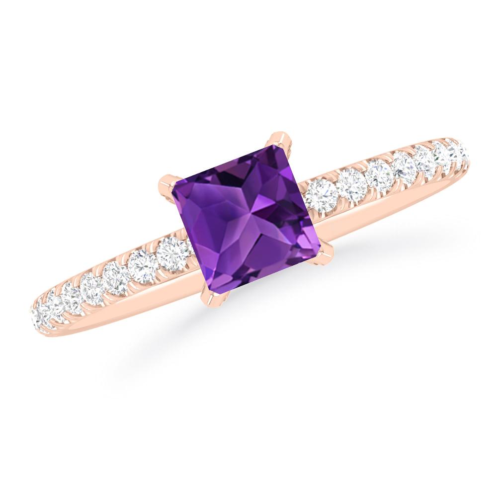 Rose Gold - Amethyst