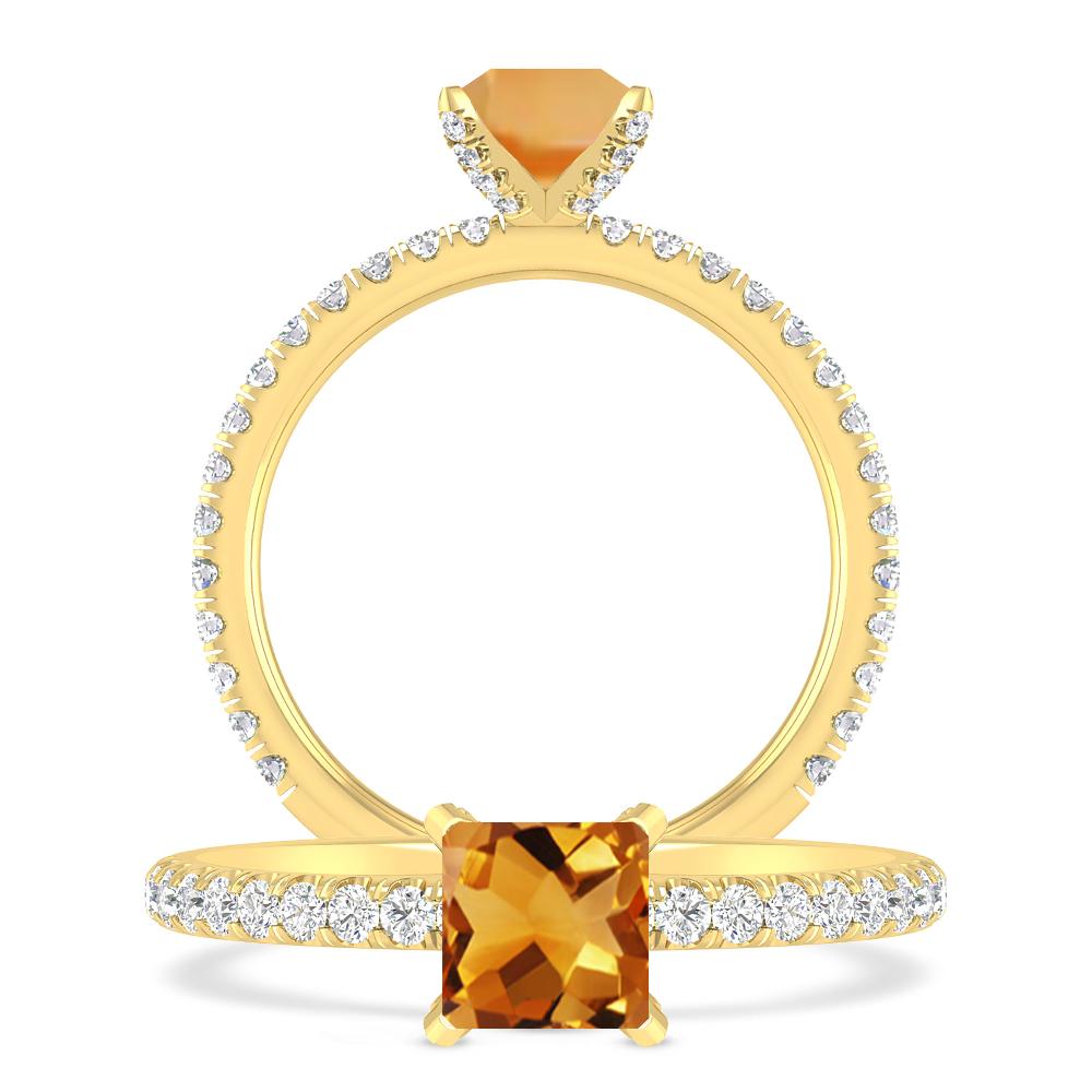 Yellow Gold - Citrine