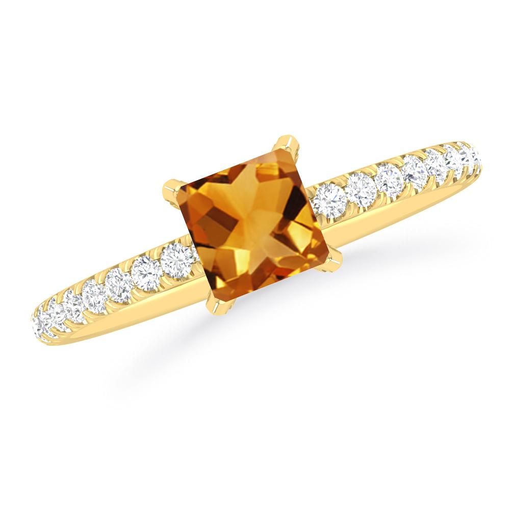 Yellow Gold - Citrine