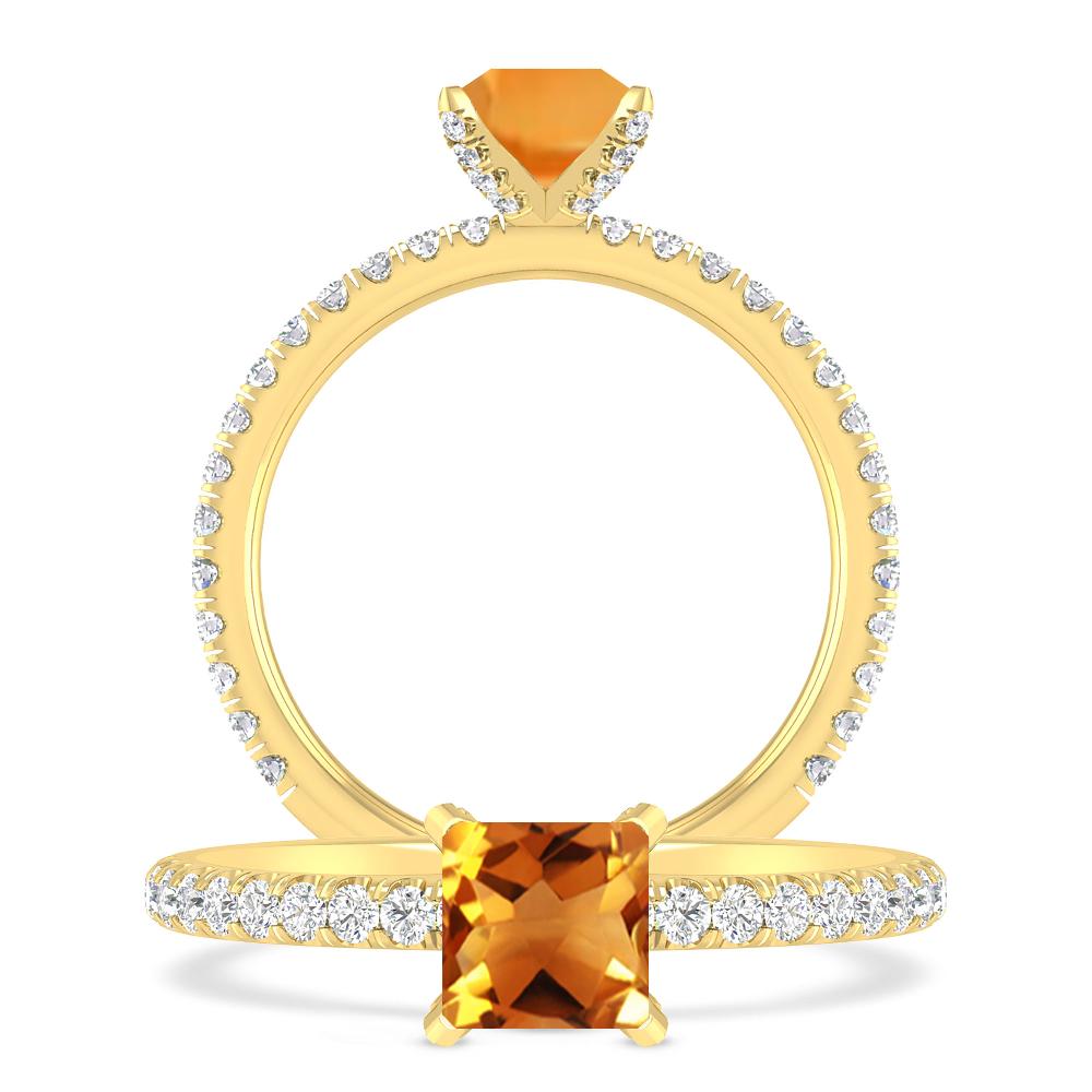 Yellow Gold - Citrine