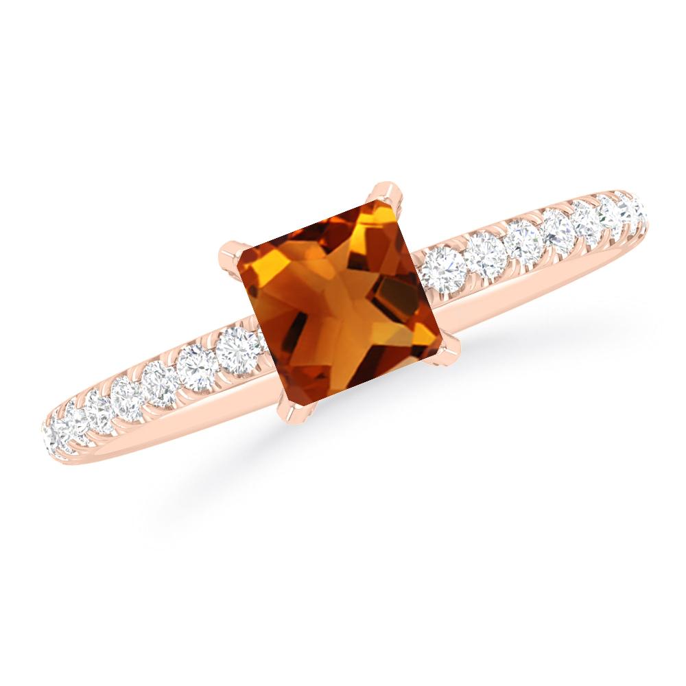 Rose Gold - Citrine