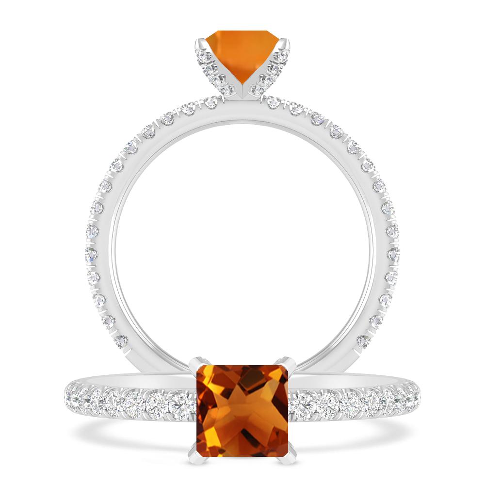 White Gold - Citrine