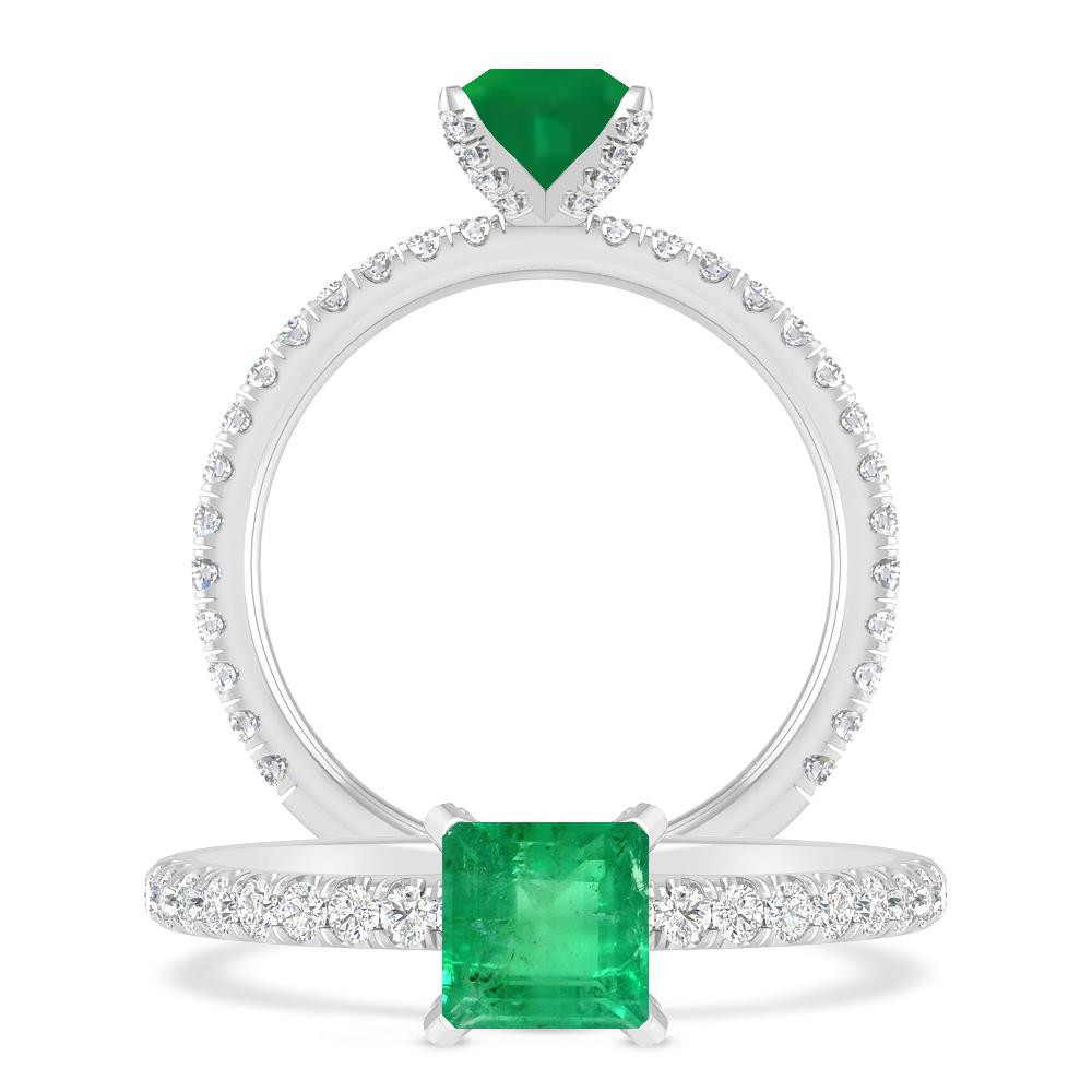 White Gold - Emerald